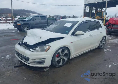 2017 Volkswagen Golf Gti Autobahn 4-Door/S 4-Door/Se 4-Door/Sport 4-Door из США, поврежденный, VIN 3VW5T7AU1HM066828